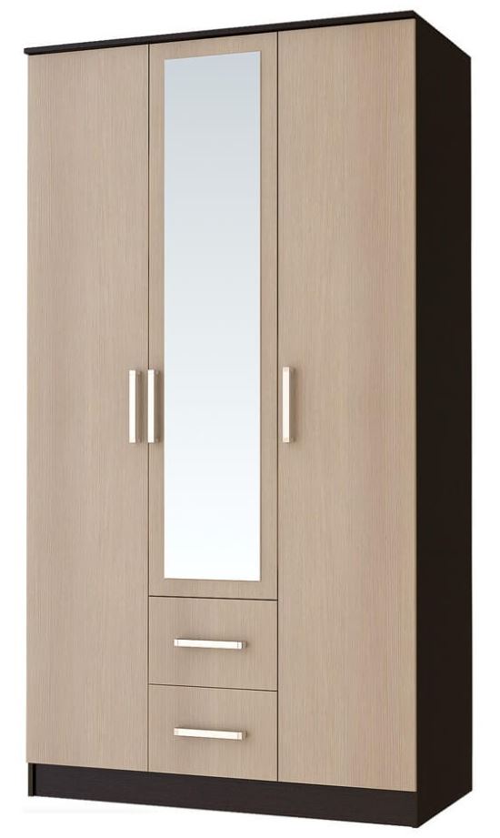 Фото Шкаф Фиеста (120) трехдверный от производителя БТС  в Геленджике по цене 13 360 ₽