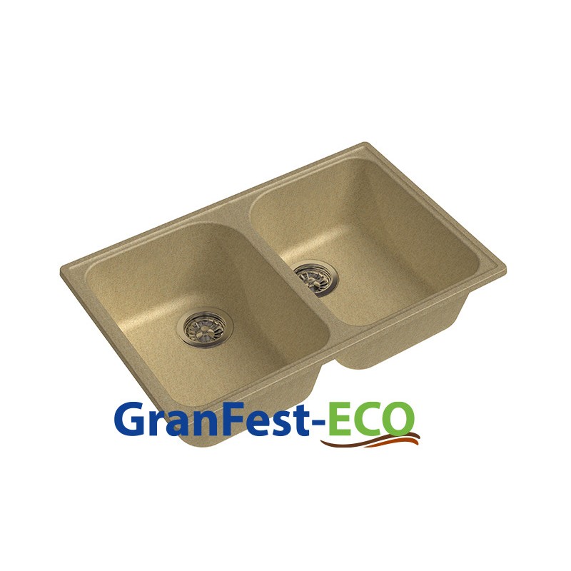 Фото Мойка Granfest eco-15 (ГР 740х480хh200) (шир.ящ.min 720) без сифона от производителя Granfest в Геленджике по цене 4 750 ₽