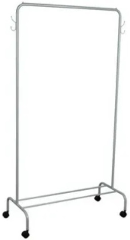 Фото Вешалка гардеробная Радуга 2 на колесах от производителя Завод металлических изделий в Геленджике по цене 2 150 ₽