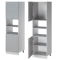 Кухня Бронкс пенал П-60 (белый, бетон,(Леко)) в Геленджике от производителя 