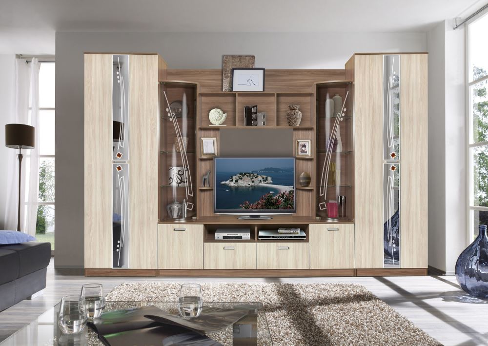 Фото Стенка Мадрид 7 от производителя Мебель Маркет в Геленджике по цене 50&nbsp;950 ₽