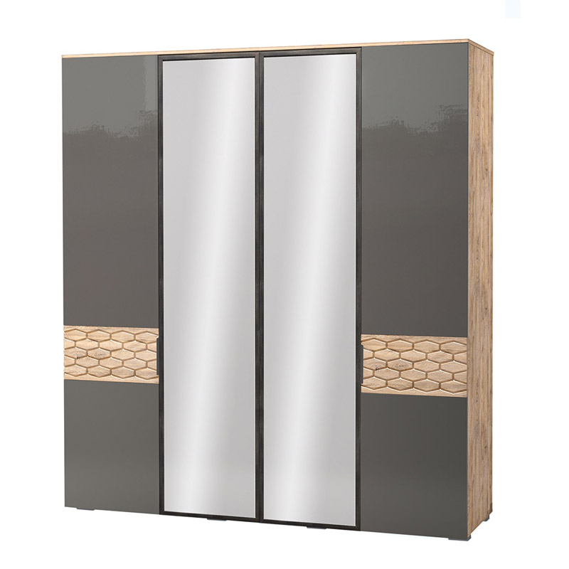 Фото Шкаф Дели 79 (199) четырехдверный от производителя Яна в Геленджике по цене 82&nbsp;830 ₽