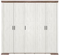 Фото  шкаф marselle szf5d (242) пятидверный производитель Black Red White (БРВ)