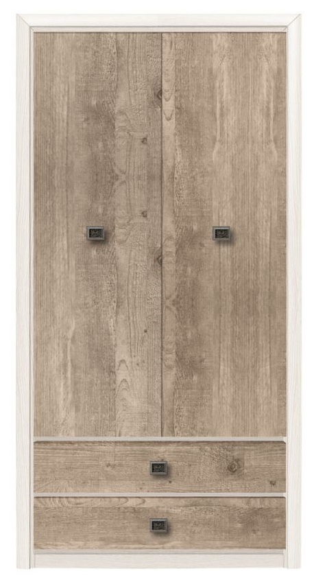 Фото Шкаф Коен SZF2D2S (104) двухдверный от производителя Black Red White (БРВ) в Геленджике по цене 28&nbsp;400 ₽