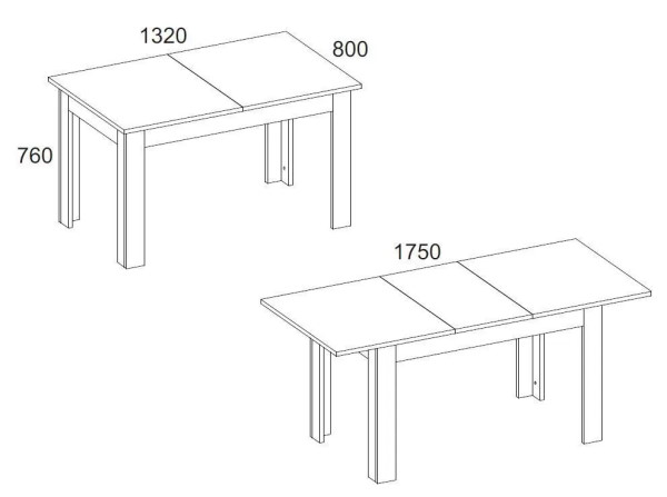 Фото Стол раздвижной Брасс (Brass) от производителя Анрэкс в Геленджике по цене 16 170 ₽