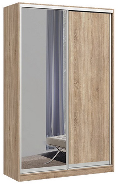 Фото Шкаф-купе Оскар 2.5 (1,5х0,6х2,3 - 2 двери) от производителя Мебель Маркет в Геленджике по цене 42 870 ₽