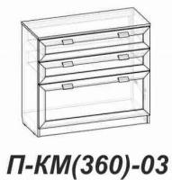 Комод Элит Д-КМ(360)-02 (венге (Сантан) ) в Геленджике от производителя 