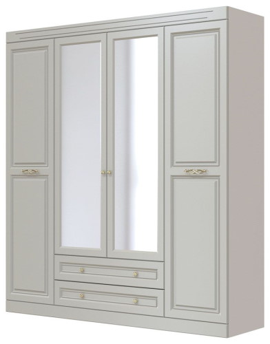 Фото Шкаф Олимп ШР-4 (201) четырехдверный от производителя Браво-мебель в Геленджике по цене 57 900 ₽