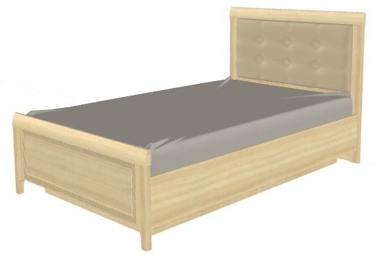Фото Кровать односпальная Карина КР-1031 (СМ 120х200) с подъемным механизмом от производителя Лером в Геленджике по цене 40 130 ₽