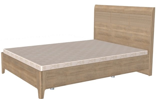 Фото Кровать двуспальная Мелисса КР-2862 (СМ 140х200) с ламельным основанием от производителя Лером в Геленджике по цене 32 670 ₽