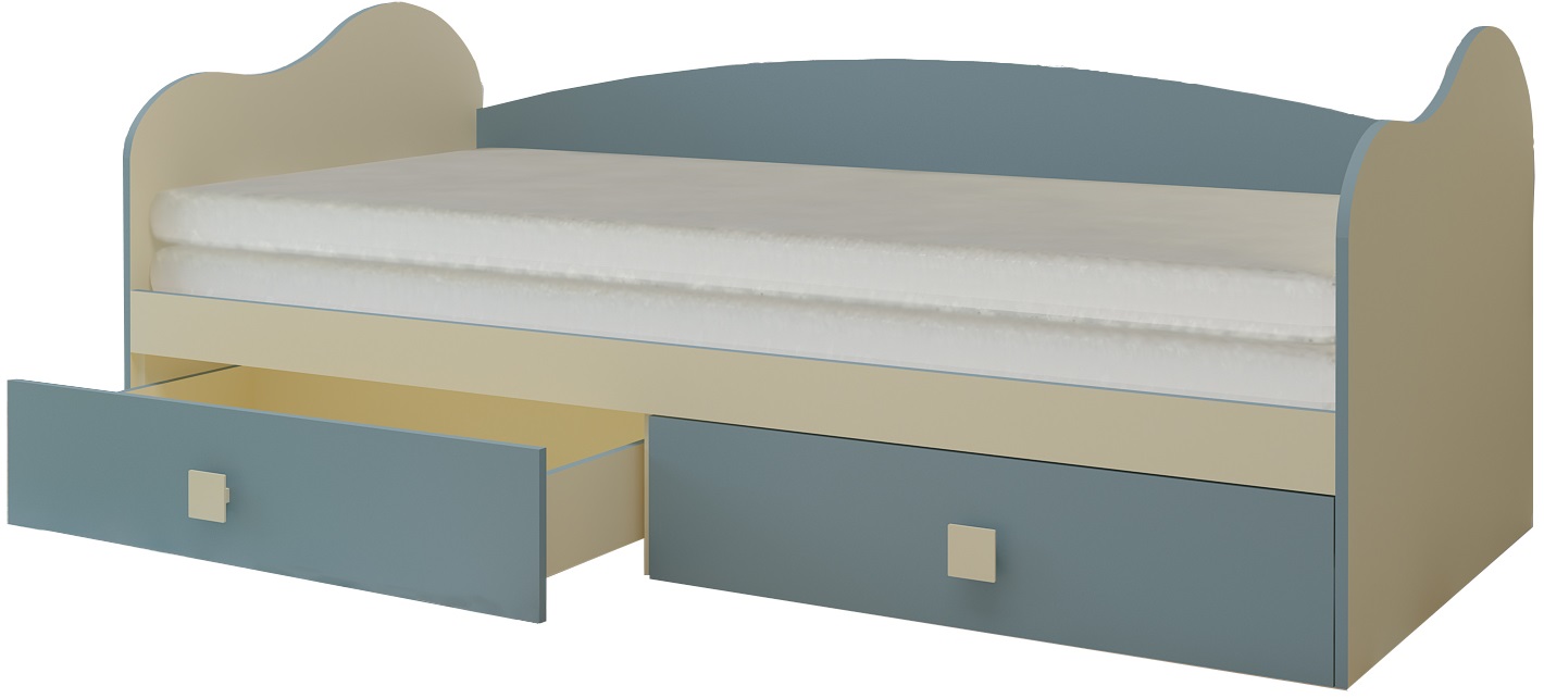 Фото Кровать-тахта Радуга (СМ 80х200) от производителя Горизонт в Геленджике по цене 13&nbsp;460 ₽