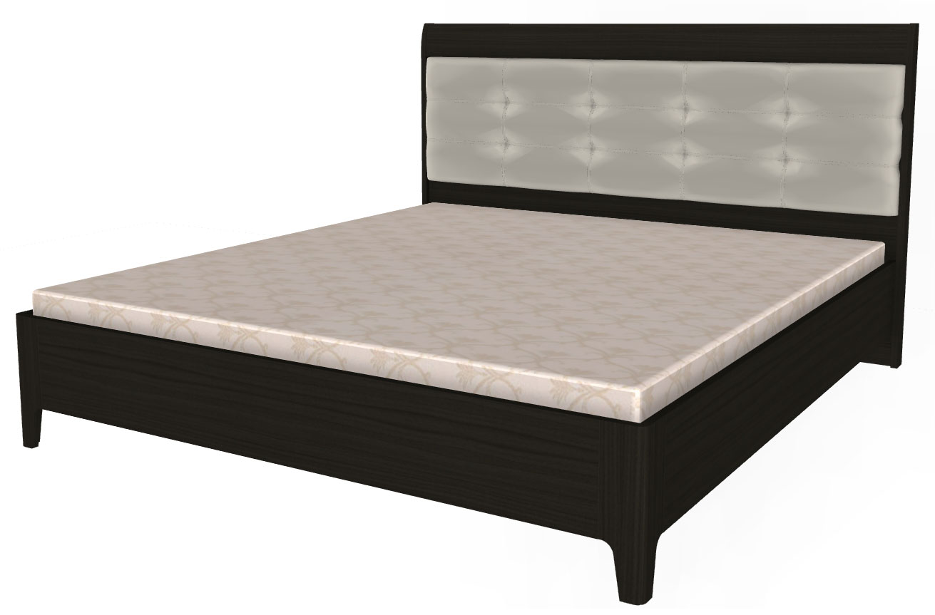 Фото Кровать двуспальная Камелия КР-2074 (СМ 180х200) с ламельным основанием от производителя Лером в Геленджике по цене 36 980 ₽