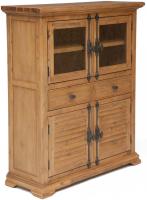 Витрина малая Avignon PRO-L05 (натуральный с патиной, натуральный с патиной (Tetchair) ) в Геленджике от производителя в интернет магазине Планета Комфорта Витрина малая Avignon PRO-L05 (натуральный с патиной, натуральный с патиной (Tetchair) ) в Геленджике от производителя
