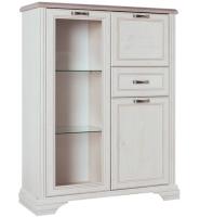 Фото  шкаф с витриной 1v2d1s монако (monako) производитель Анрэкс