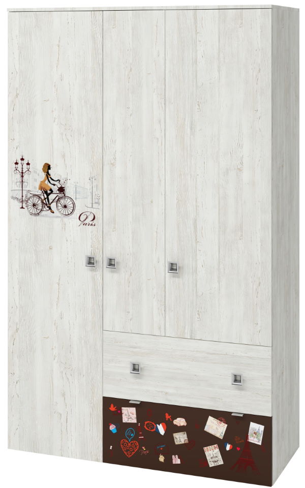 Фото Шкаф Поло (129) трехдверный от производителя Регина в Геленджике по цене 19 560 ₽