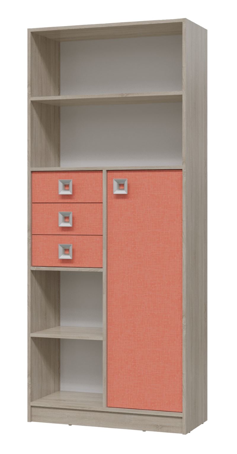Фото Шкаф-стеллаж Сити с ящиками от производителя Гранд Кволити в Геленджике по цене 13 560 ₽