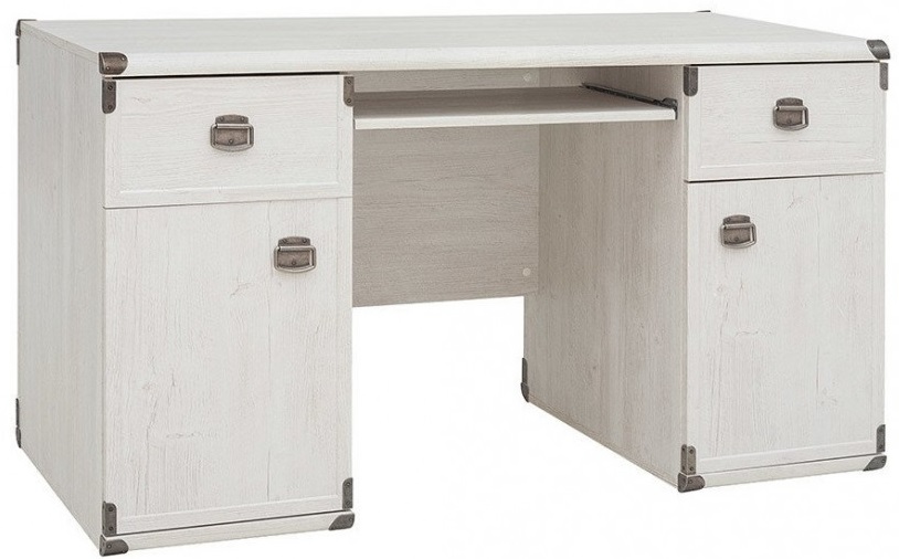 Фото Стол письменный Индиана JBIU2D2S от производителя Black Red White (БРВ) в Геленджике по цене 31&nbsp;670 ₽