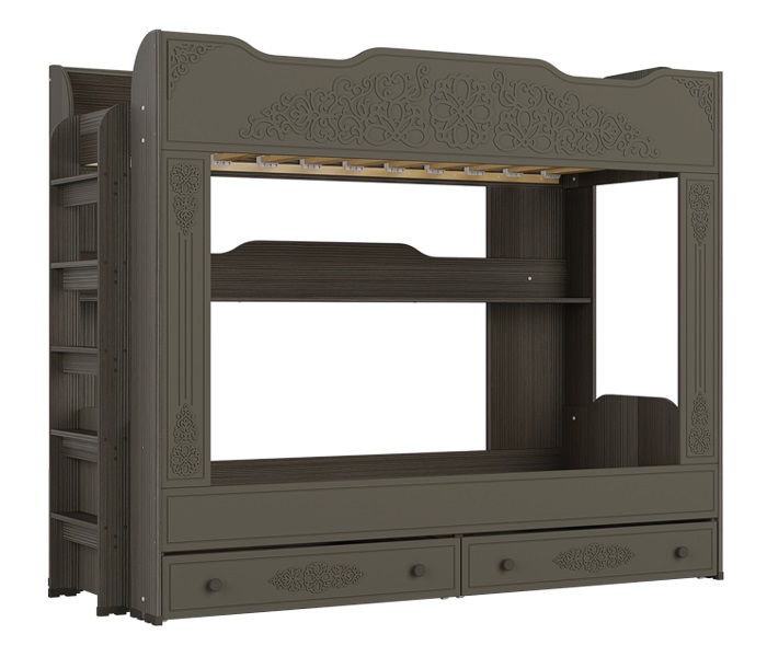 Фото Кровать двухъярусная Ассоль плюс АС-25 (СМ 90х200)  от производителя Компасс в Геленджике по цене 46 720 ₽