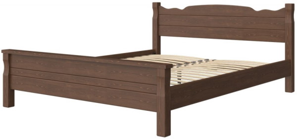 Фото Кровать двуспальная Мюнхен (СМ 140х200) без основания с универсальными царгами от производителя Браво-мебель в Геленджике по цене 16 780 ₽