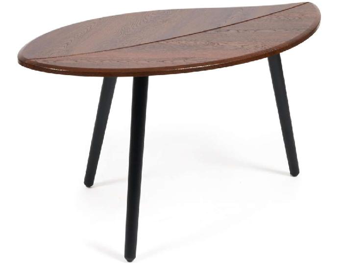 Стол журнальный Баркли (Barkly) (дерево, мдф-орех альберо,  черный (Tetchair) )