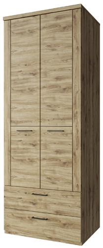 Фото Шкаф 2DG2S Дорсет (Doorset) (80) двухдверный от производителя Анрэкс в Геленджике по цене 25 870 ₽