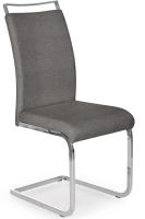 Стул Halmar K348 ( Обивка стула:ткань, хром, серый (Halmar ) ) в Геленджике от производителя 