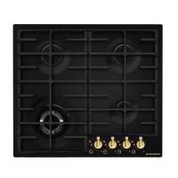 Варочная поверхность газовая 4-х комф. MGHE 64 74 (590х520) (Материал Стеклокерамика , Цвет Черный) в Геленджике от производителя 