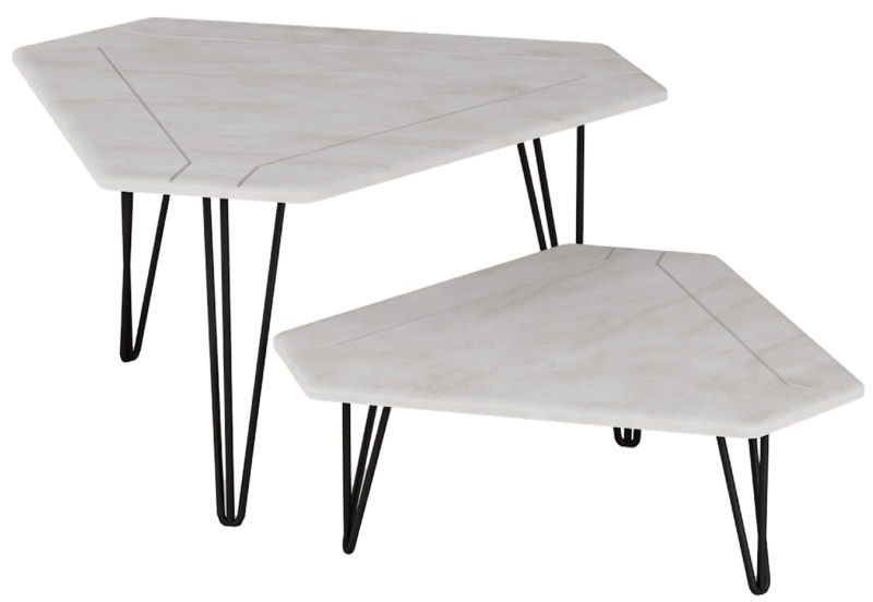 Фото Стол журнальный Тет-а-тет (2шт) от производителя Калифорния в Геленджике по цене 9&nbsp;420 ₽