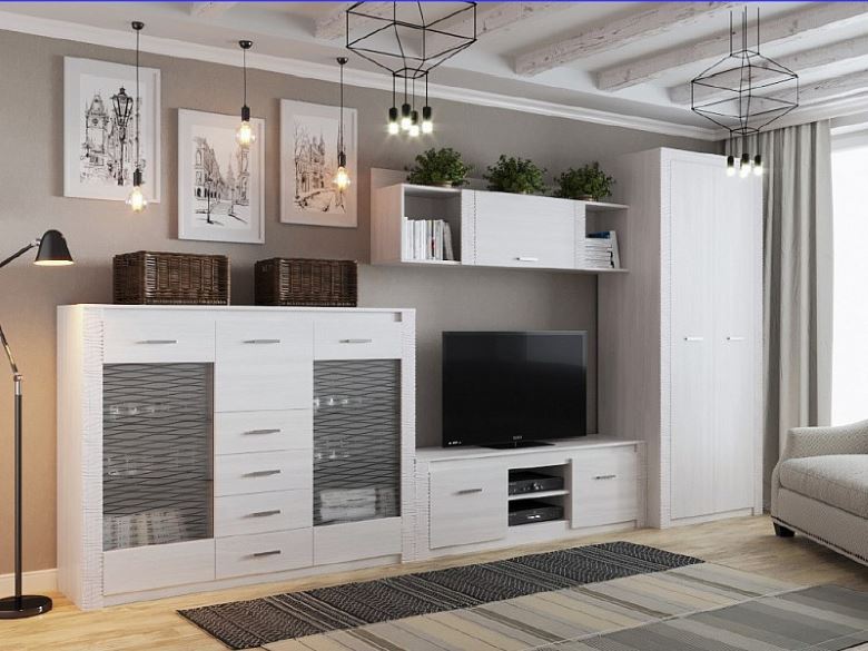 Фото Комод-витрина Гамма-20  от производителя SV-мебель в Геленджике по цене 17 820 ₽