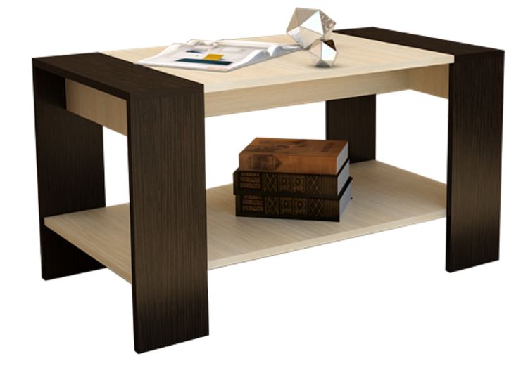 Фото Стол журнальный Квадро от производителя Горизонт в Геленджике по цене 1 990 ₽