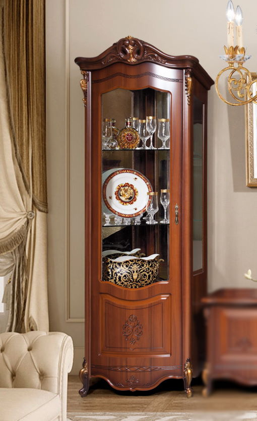 Фото Шкаф-витрина Аллегро 2 от производителя Слониммебель в Геленджике по цене 39&nbsp;300 ₽