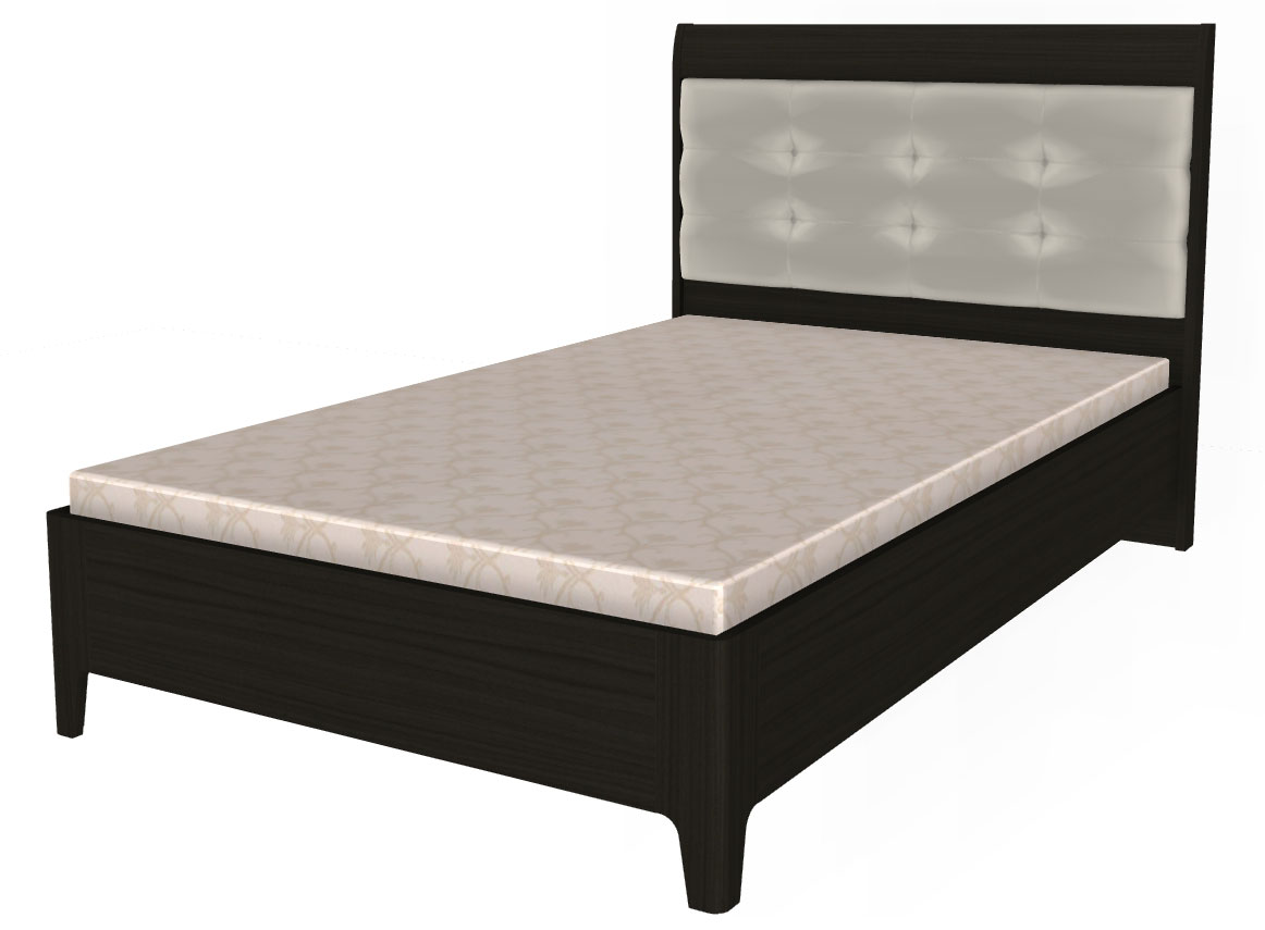 Фото Кровать односпальная Камелия КР-2071 (СМ 120х200) с ламельным основанием от производителя Лером в Геленджике по цене 32&nbsp;050 ₽