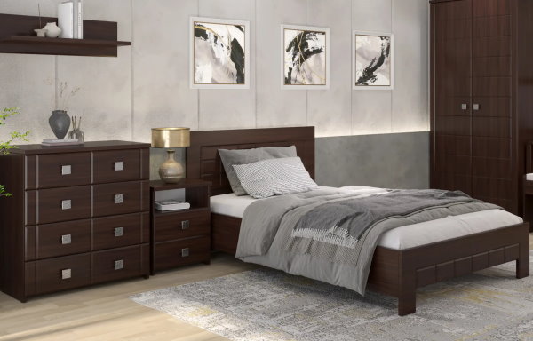 Фото Кровать двуспальная Изабель ИЗ-712К (СМ 160х200) без основания от производителя Компасс в Геленджике по цене 20 320 ₽