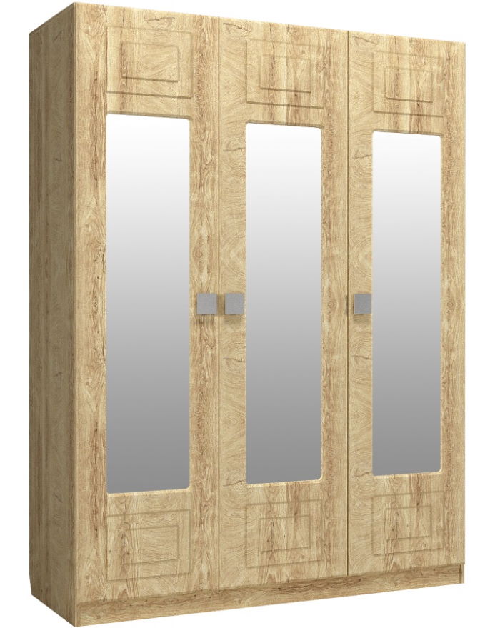 Фото Шкаф трехстворчатый Анастасия АН-3К с зеркалом от производителя Компасс в Геленджике по цене 47 690 ₽