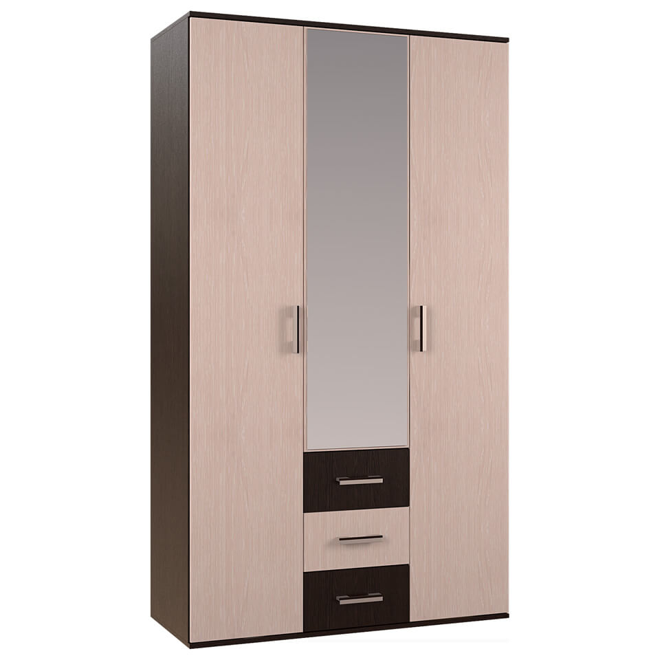 Фото Шкаф Белла (120) трехдверный  от производителя БТС  в Геленджике по цене 13 310 ₽