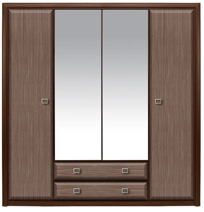 Фото Шкаф Коен SZF4D2S (214) четырехдверный от производителя Black Red White (БРВ) в Геленджике по цене 60 370 ₽