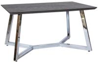 Стол обеденный D-1913 (металл, мдф-черный,  хром (La-alta) ) в Геленджике от производителя 