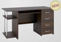 Стол компьютерный ДВК Комфорт-5 (лдсп, лдсп-венге,  венге, дуб молочный (ДВК) ) в Геленджике от производителя 