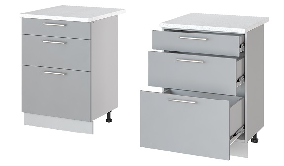 Фото Кухня Бронкс стол-рабочий Н-63 от производителя Леко в Геленджике по цене 7&nbsp;980 ₽