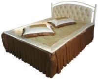 Кровать двуспальная Диана-1800 (СМ 180х200) основание металл трубка в интернет магазине Планета Комфорта Фото metallicheskie-krovati кровать двуспальная диана-1800 (см 180х200) основание металл трубка производитель Металл-Конструкция