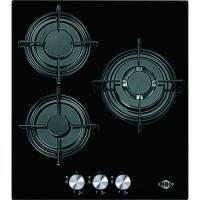Варочная поверхность газовая 3-х комф. PG-452 (450х510) (Материал Стеклокерамика , Цвет Черный) в Геленджике от производителя 