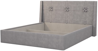 Фото Кровать двуспальная Джулия (СМ 160х200) с ортопедическим основанием от производителя Мебельсон в Геленджике по цене 36 310 ₽