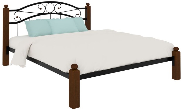 Фото Кровать двуспальная Надежда Lux (СМ 180х200) трубка металл от производителя Милсон в Геленджике по цене 20 560 ₽