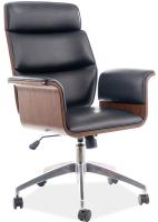 Кресло компьютерное Signal Oregon (Материал обивки: экокожа, цвет обивки: черный (Signal) ) в Геленджике от производителя 