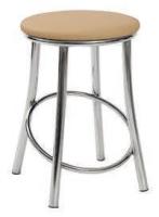 Табурет Сфера хром ( Обивка стула:кожзам , хром, в ассортименте (Мир стульев) ) в Геленджике от производителя 