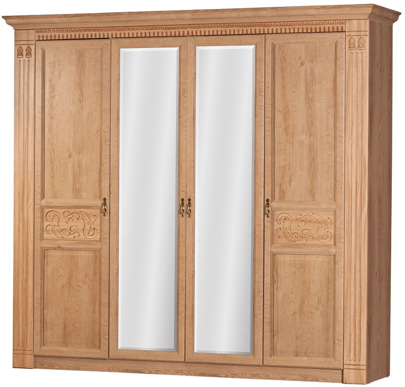 Фото Шкаф Лючия 203 (246) четырехдверный от производителя Яна в Геленджике по цене 82&nbsp;310 ₽