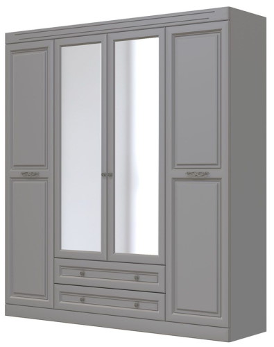 Фото Шкаф Олимп ШР-4 (201) четырехдверный от производителя Браво-мебель в Геленджике по цене 57 900 ₽