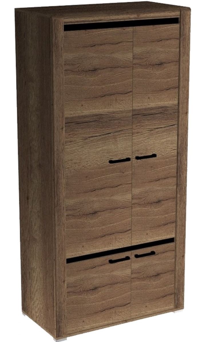 Фото Шкаф Бруна Б-1 (100) двухдверный от производителя СБК в Геленджике по цене 15&nbsp;810 ₽