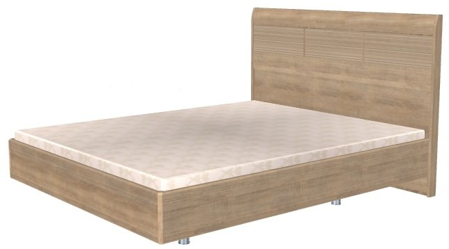 Фото Кровать двуспальная Мелисса КР-2803 (СМ 160х200) с ламельным основанием от производителя Лером в Геленджике по цене 33 490 ₽