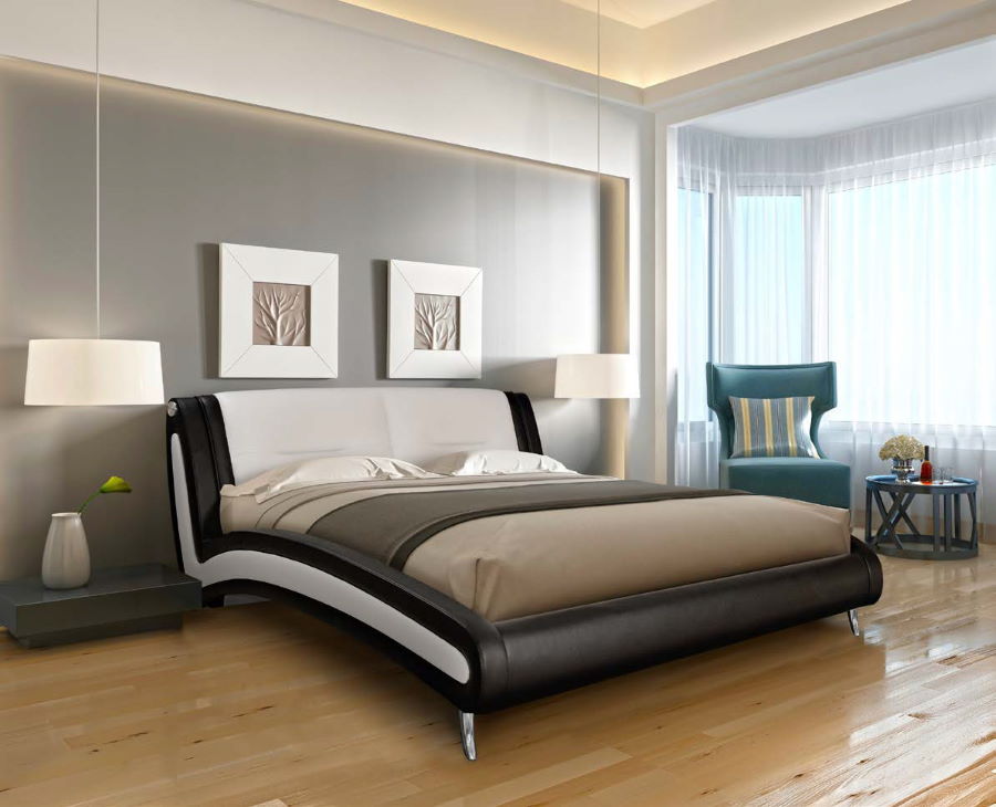 Фото Кровать двуспальная Beatriche (СМ 180х200) с основанием от производителя Вега в Геленджике по цене 55 800 ₽